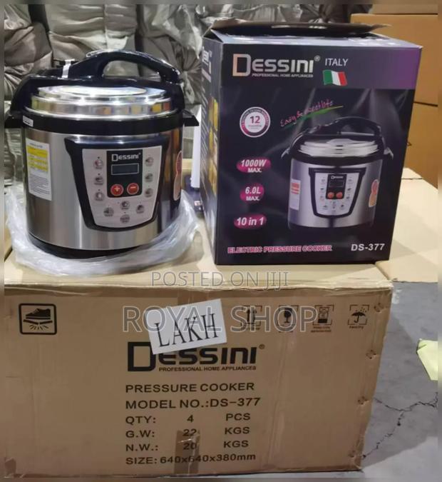 Dessini Electric Pressure Cooker 6lts