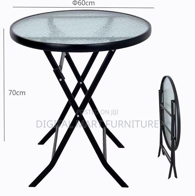 Modern Black Foldable Craft Table - thumbnail 2