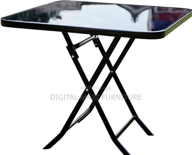 Modern Black Foldable Craft Table - thumbnail 4