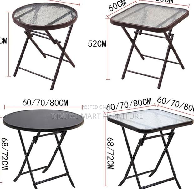 Modern Black Foldable Craft Table - thumbnail 8