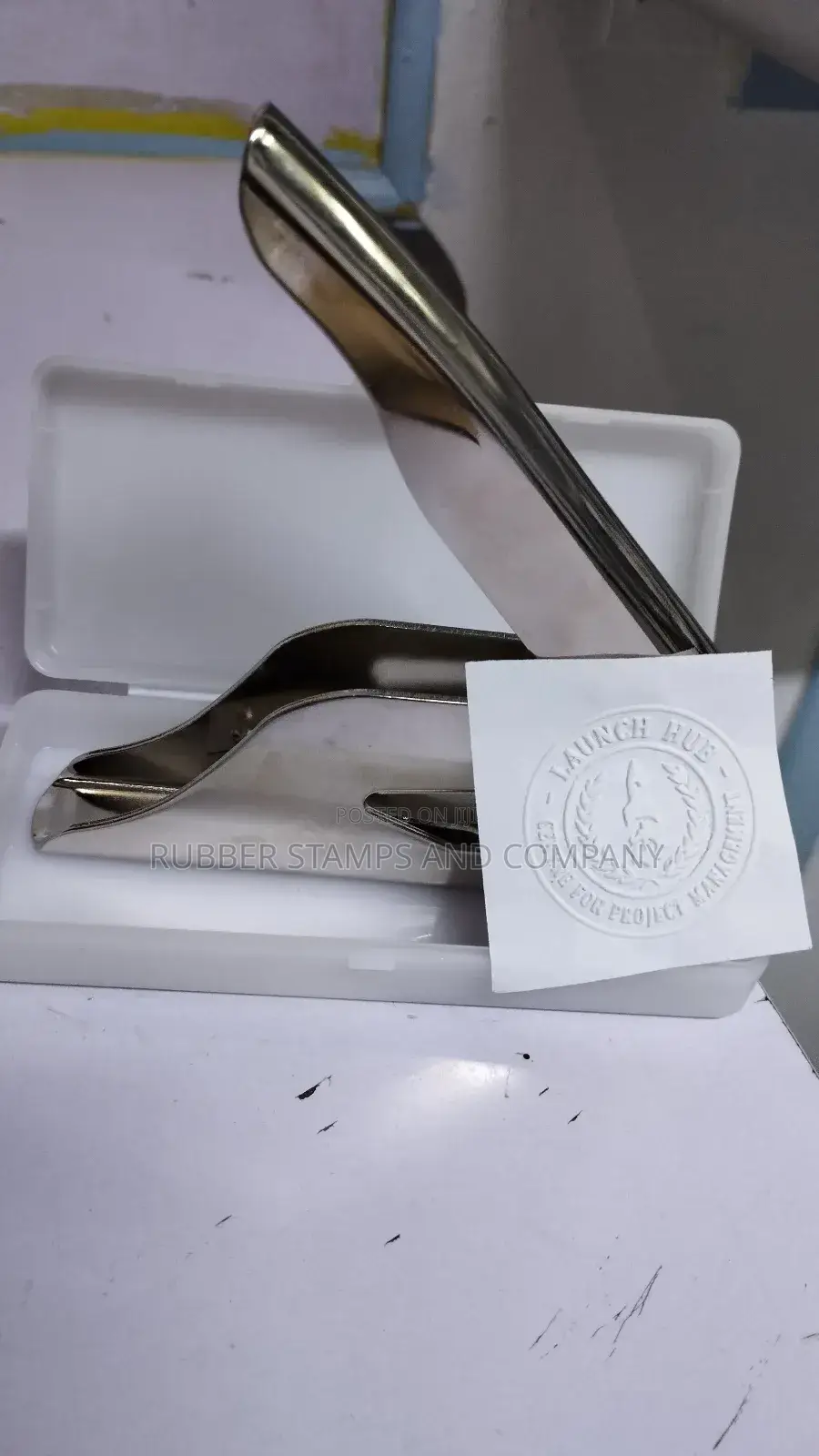 Logo Embossed Company Seal