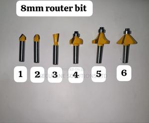 8mm Shank Router Bits Used For Woodworking. - thumbnail 2