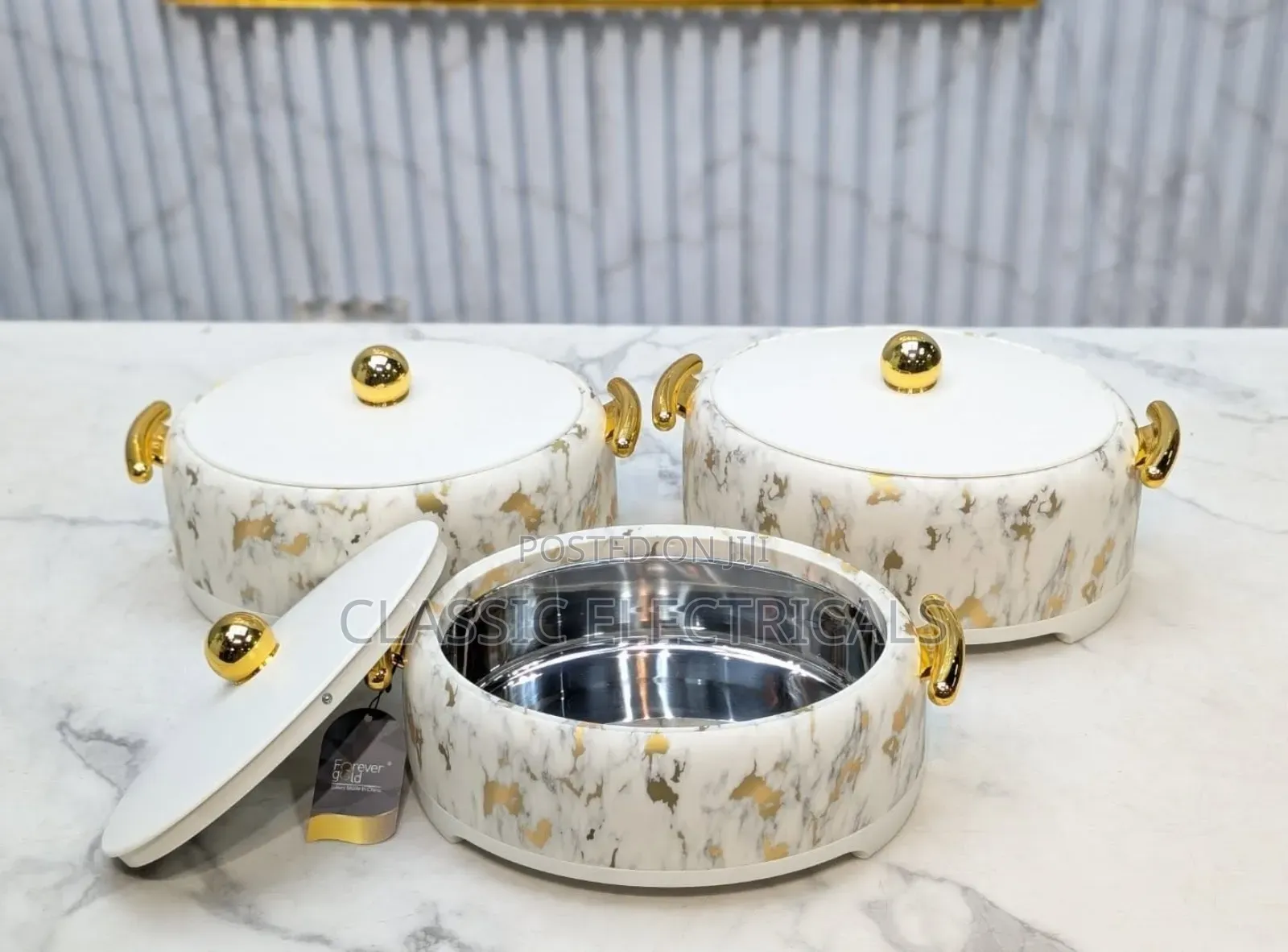 3pcs Set Insulated Hot Pots Available