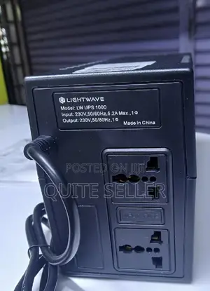 Lightwave Ups 1000va Power Backup With Overload Protection1000 Va