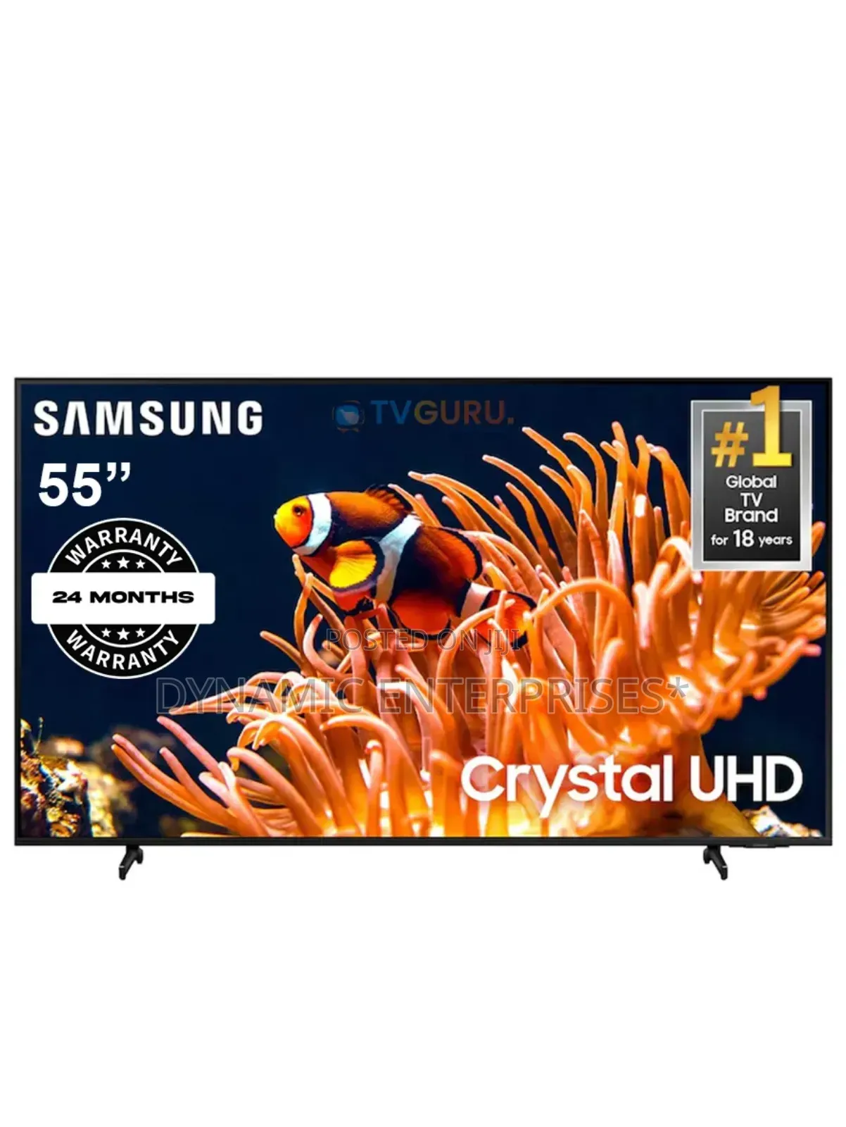 Samsung 55-Inch Crystal Uhd Smart Tv