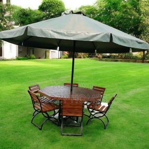 Gazebo/Garden Umbrella Solid Wooden 6 Seater Garden Umbrella Readymade