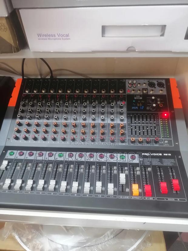 Maxxis 12 Channel Usb /Bt Powered Mixer - main view