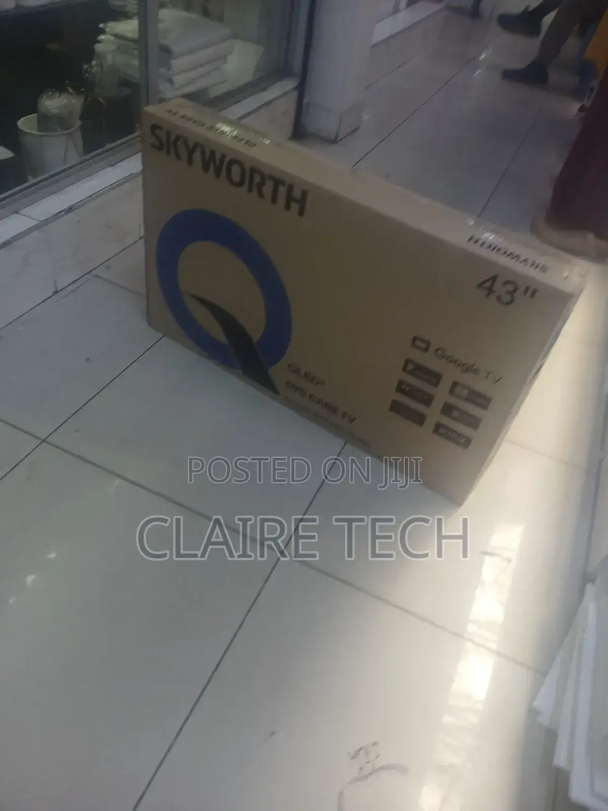 Skyworth 43" Full Hd Frameless Smart Android 11 Tv,Netflix-Youtube