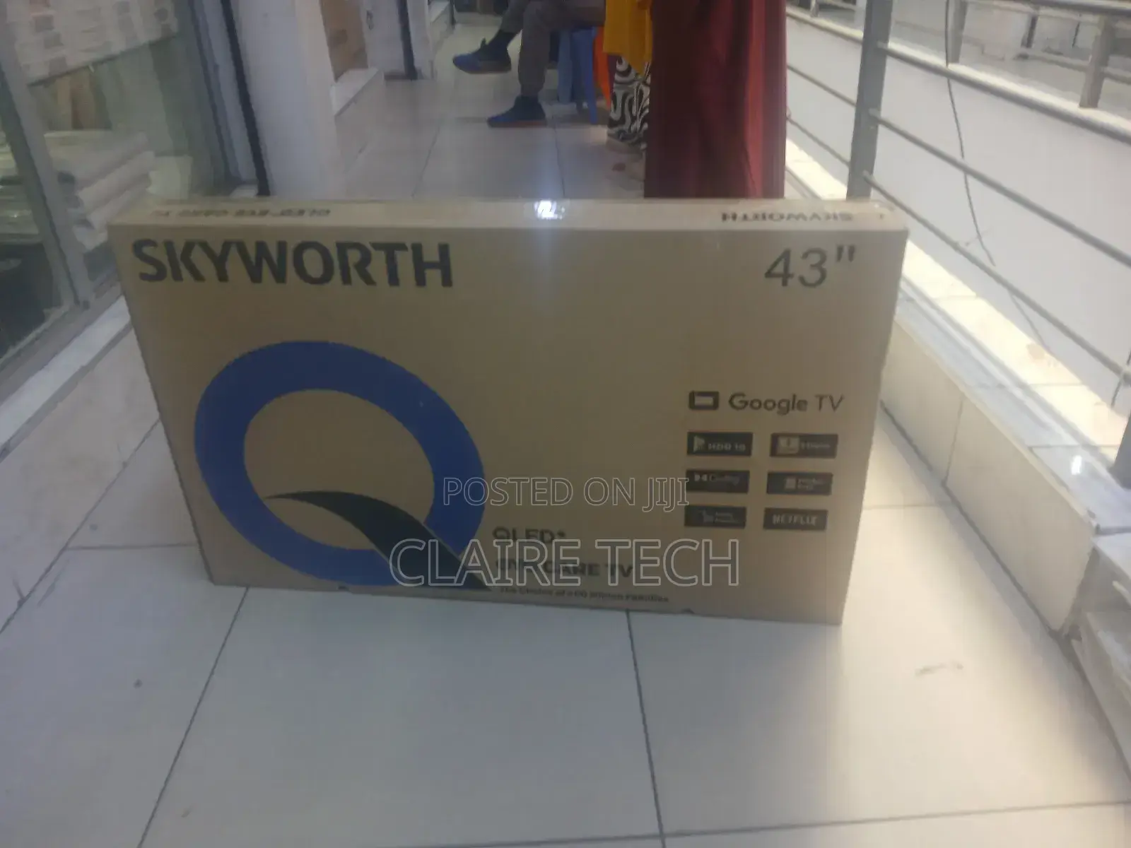 Skyworth 43" Full Hd Frameless Smart Android 11 Tv,Netflix-Youtube