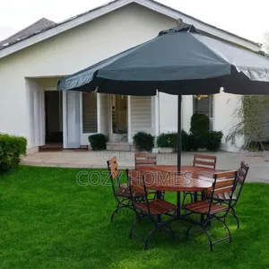 Garden Umbrella a Smart 6 Seater Garden Umbrella Readymade