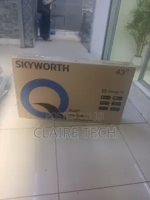 Skyworth 43-Inches Full Hd Frameless Smart Android Tv, Black