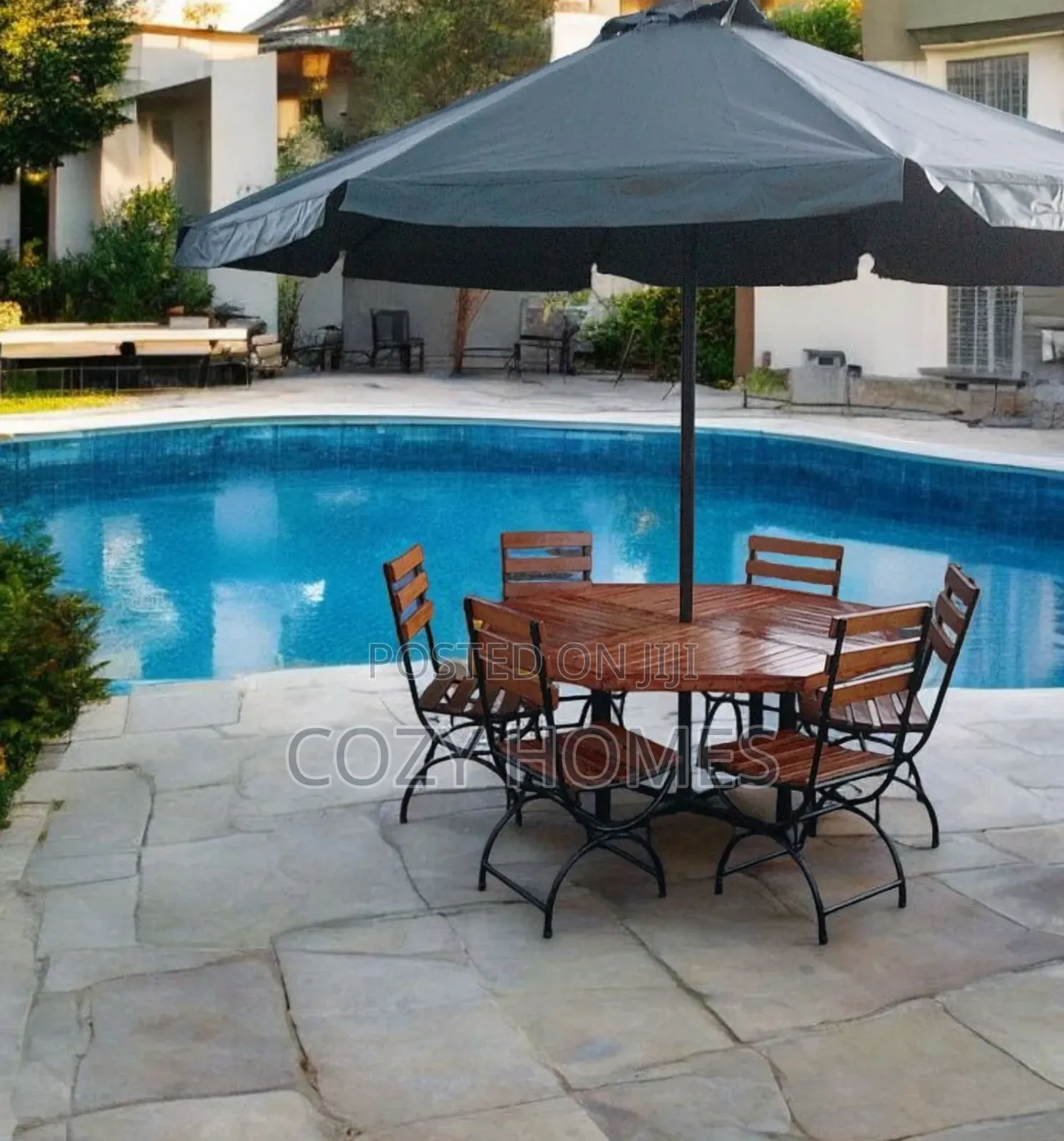 Garden Umbrella a Boldly Designed 6 Seater Garden Umbrella