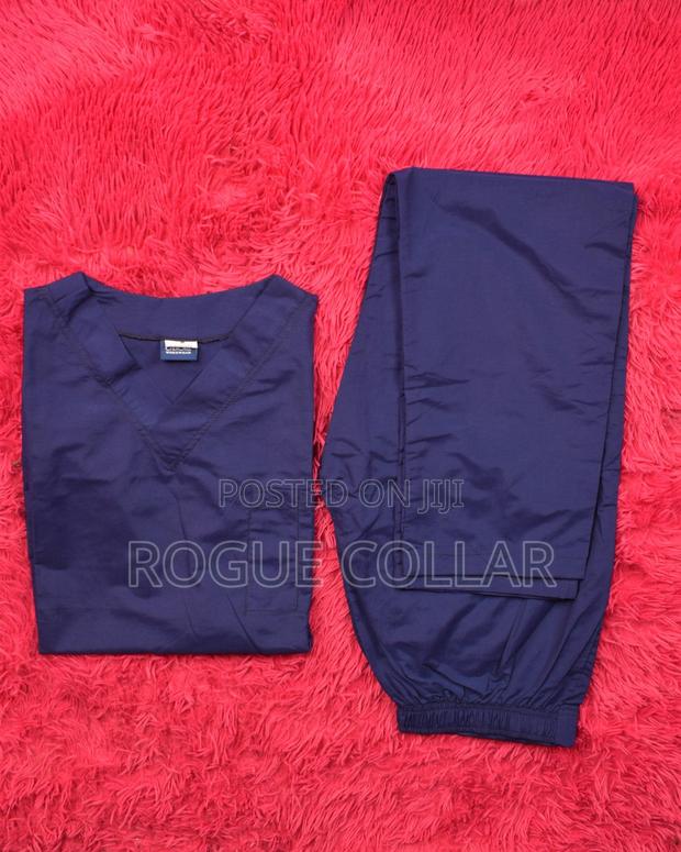 Navy Blue Medical Scrubs (Unisex)