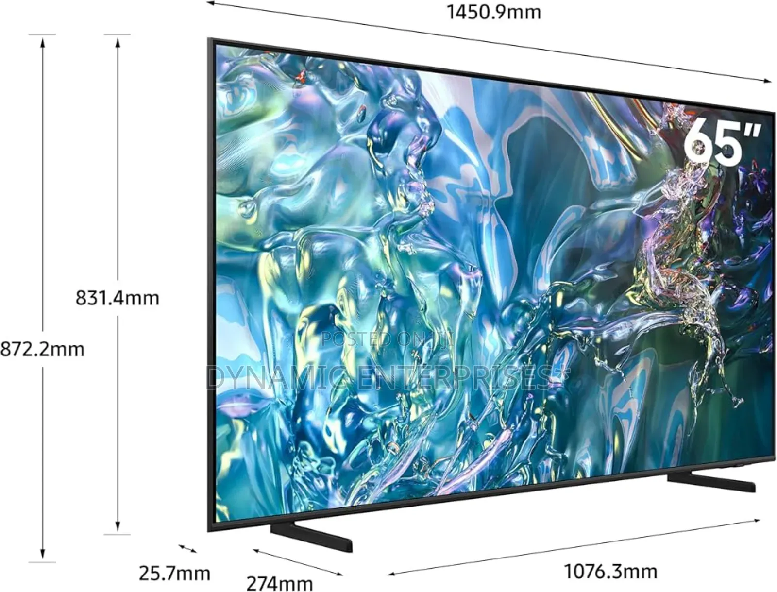 Samsung 65-Inch Q60dau Qled Smart Tv