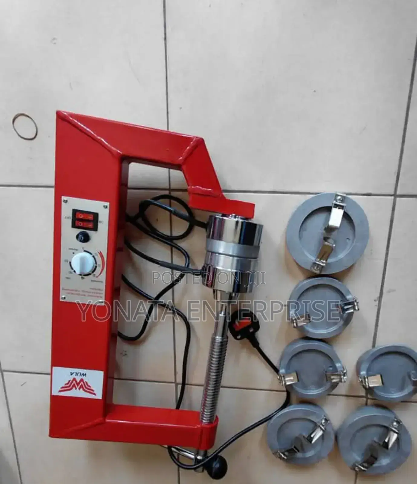 Heavy Duty Portable Vulcanizing Machine With Different Cups