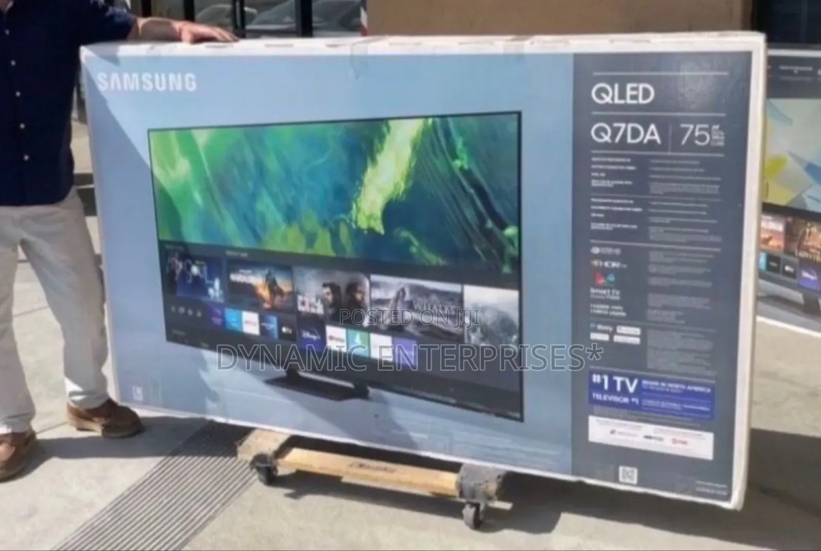 Samsung 75" Qled Q7da Smart Tv.