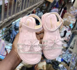 Cute Girls Open Shoes Available in Beige, White,Pink Size 26-36