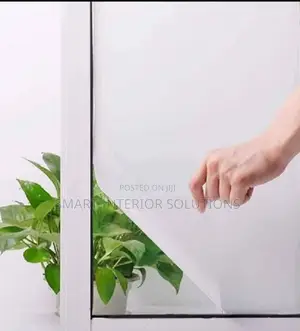 Sleek Frosted Window Film
