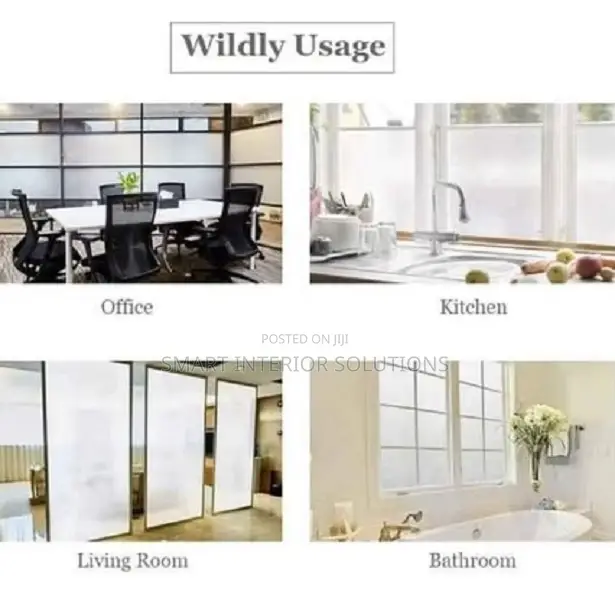 Multipurpose Frosted Window Film