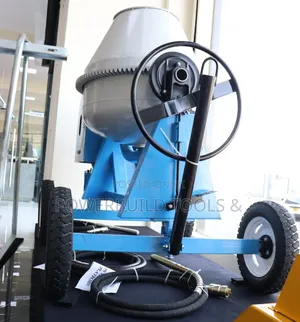 Aico 500l Diesel Powered With 10hp Engine Concrete Mixer