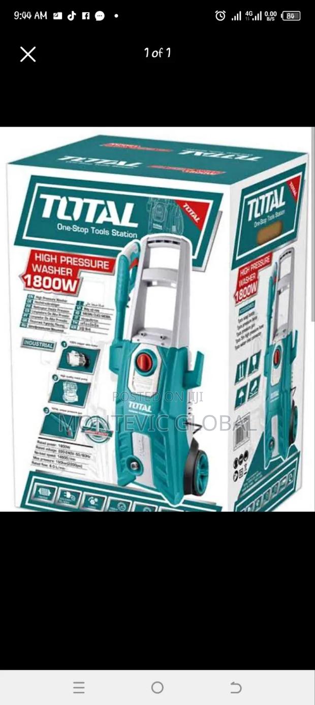Total High Pressure Washer 1800w 150bar - main view