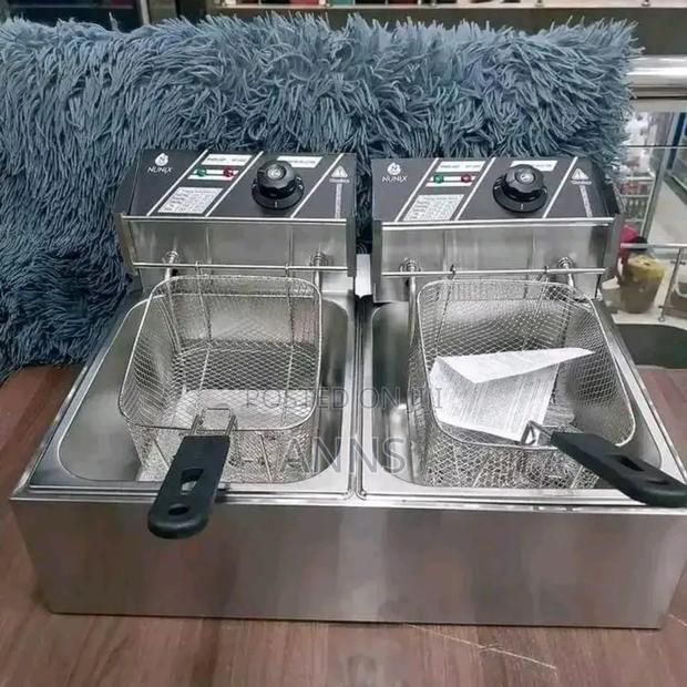 Nunix 6l+6l Double Electric Chicken Chips Deep Fryer√°