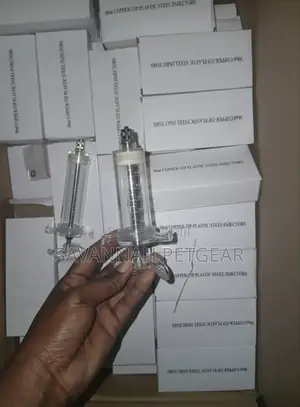 30ml 50ml Copper-Tip Plastic Steel Veterinary Injectors