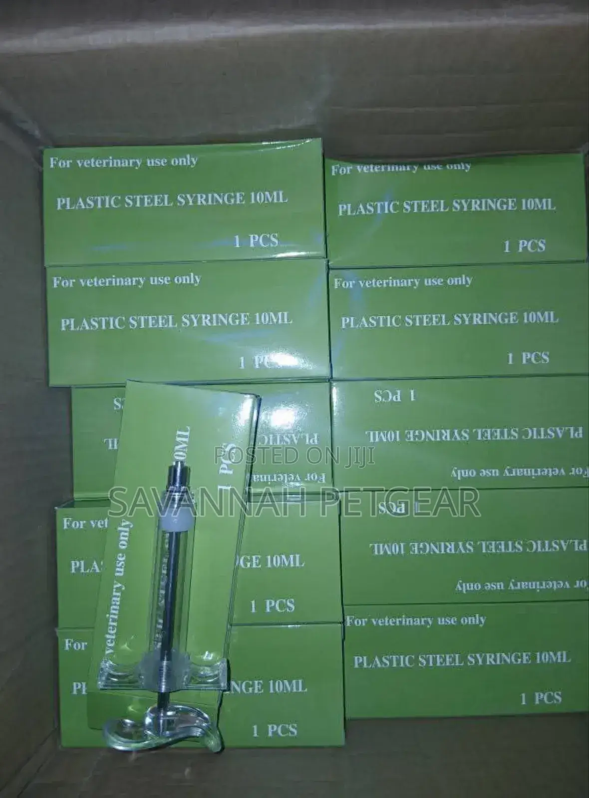30ml 50ml Copper-Tip Plastic Steel Veterinary Injectors