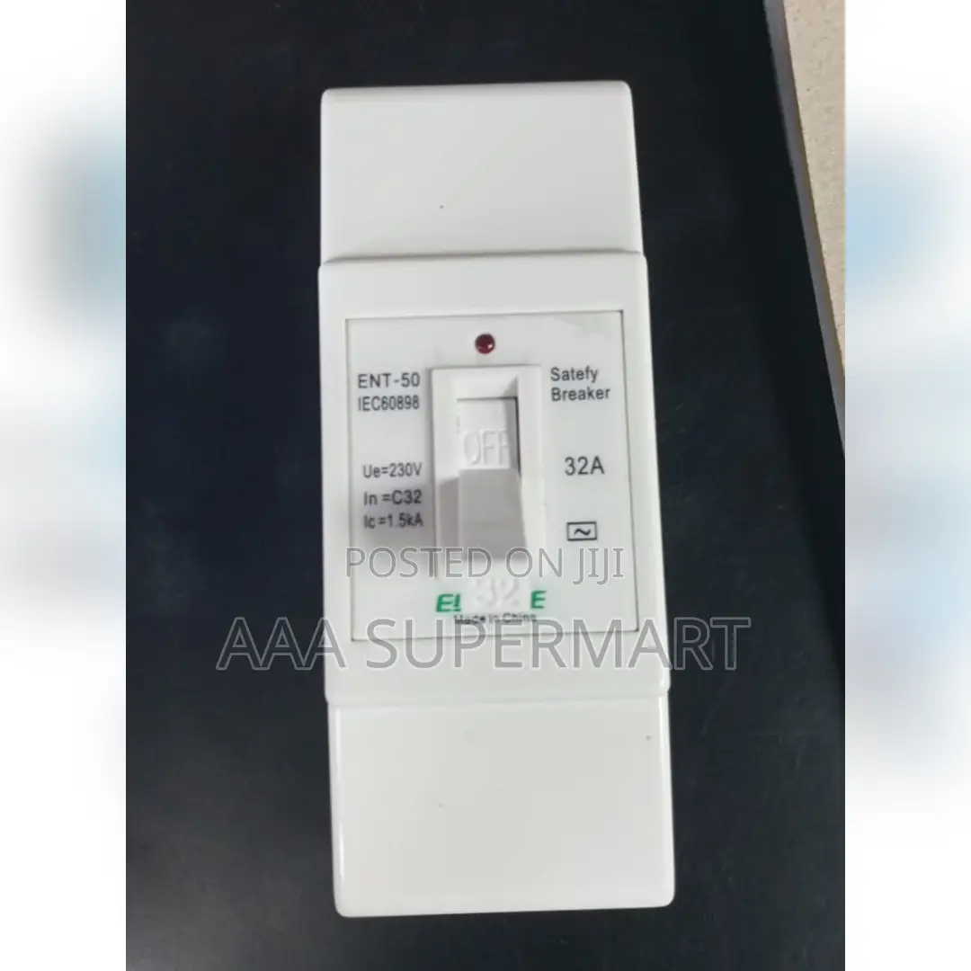 Ebasee Ent-50 2p 32a 230vac 1.5ka Safety Circuit Breaker