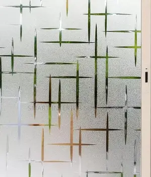 Protective Frosted Window Film, Protects Cuts From Broken Glases- NRB