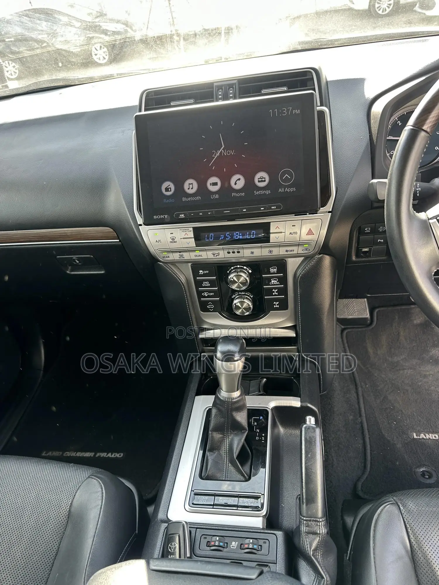 Toyota Land Cruiser Prado 2.8 2018 Gray