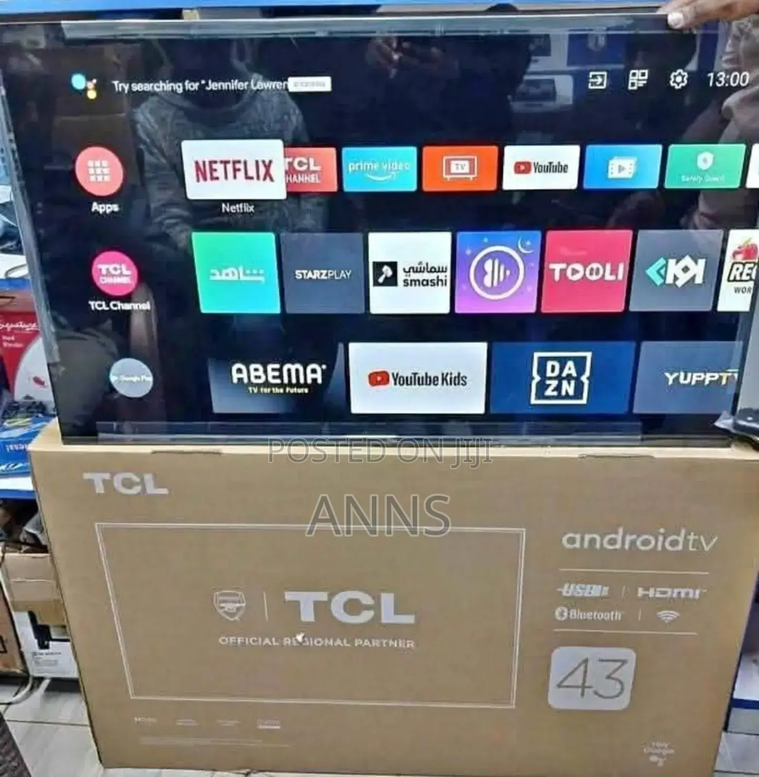 TCL 43 Inch Smart Android Television