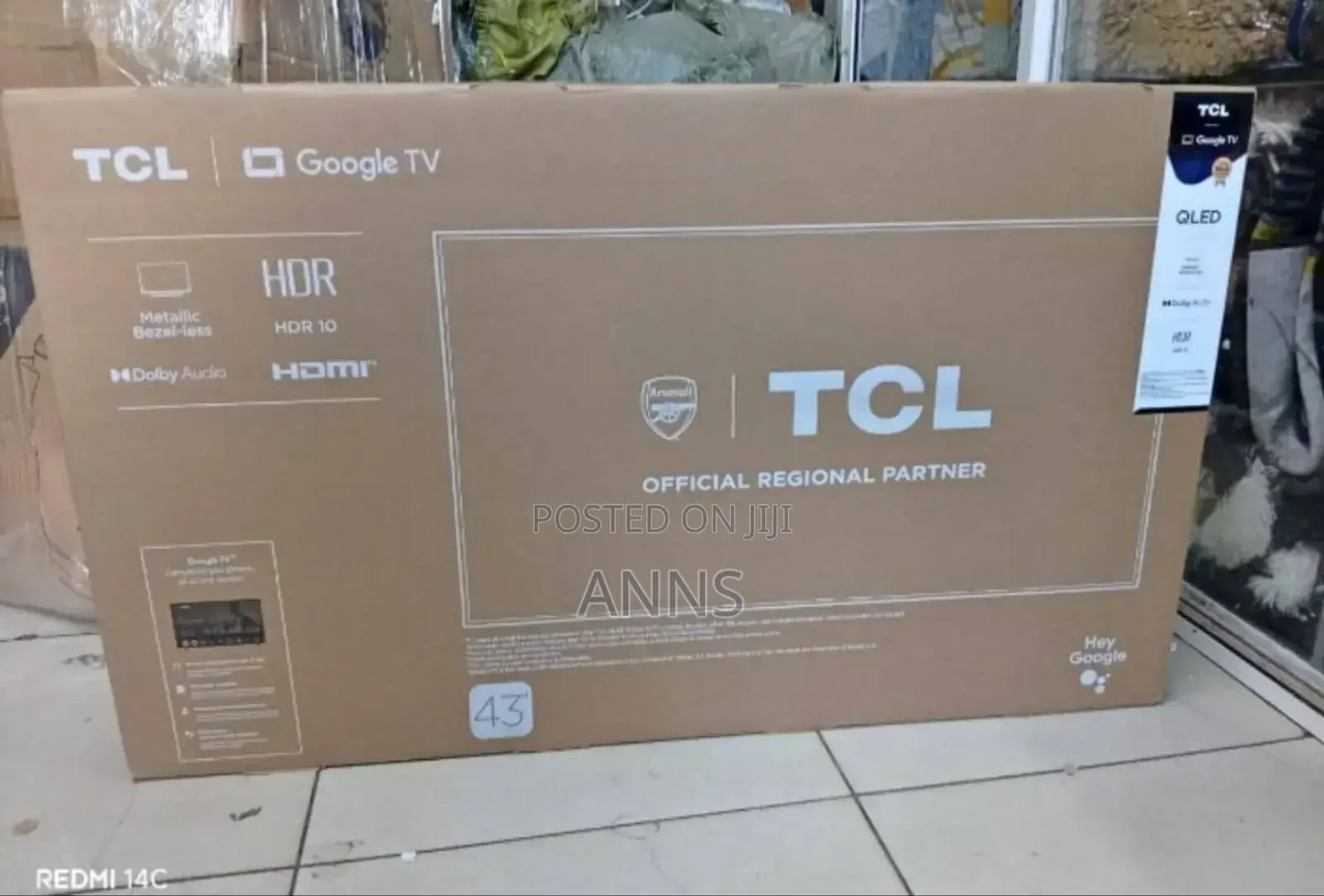 TCL 43 Inch Frameless Goggle Television