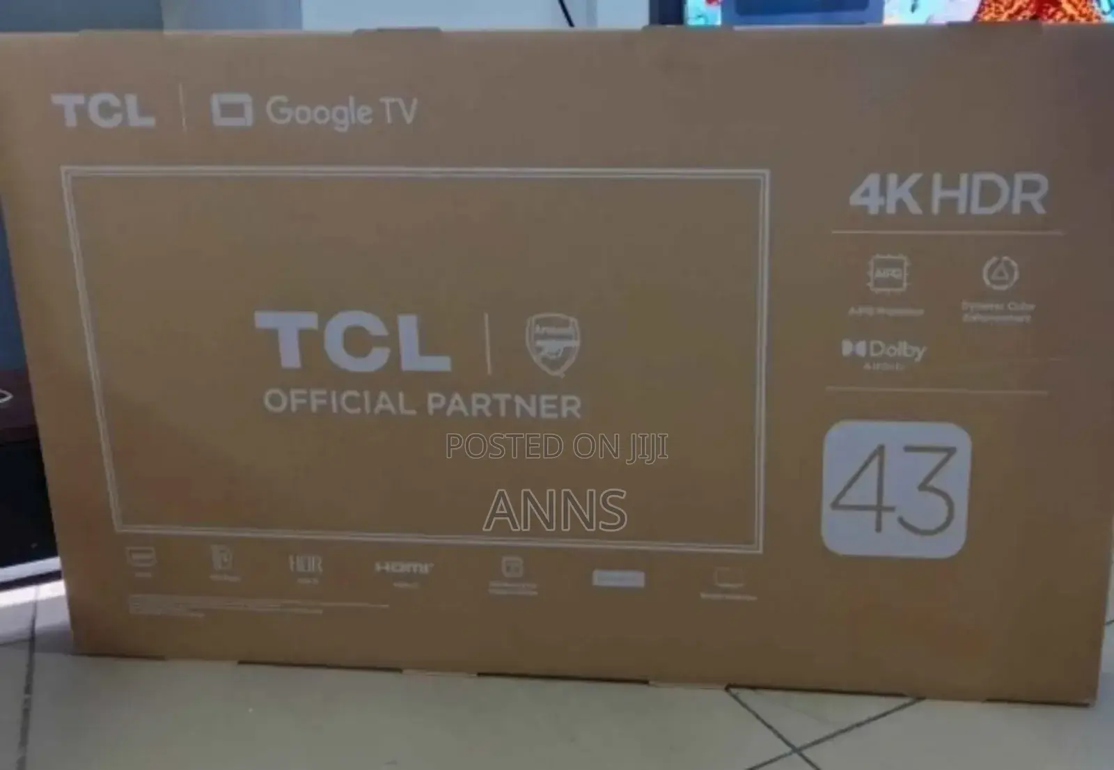 TCL 43 Inch Qled Television