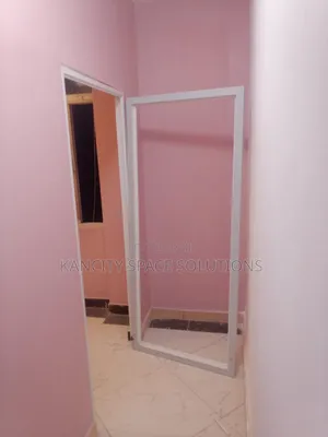 Aluminum Swing Door With Glass and Outer Frame