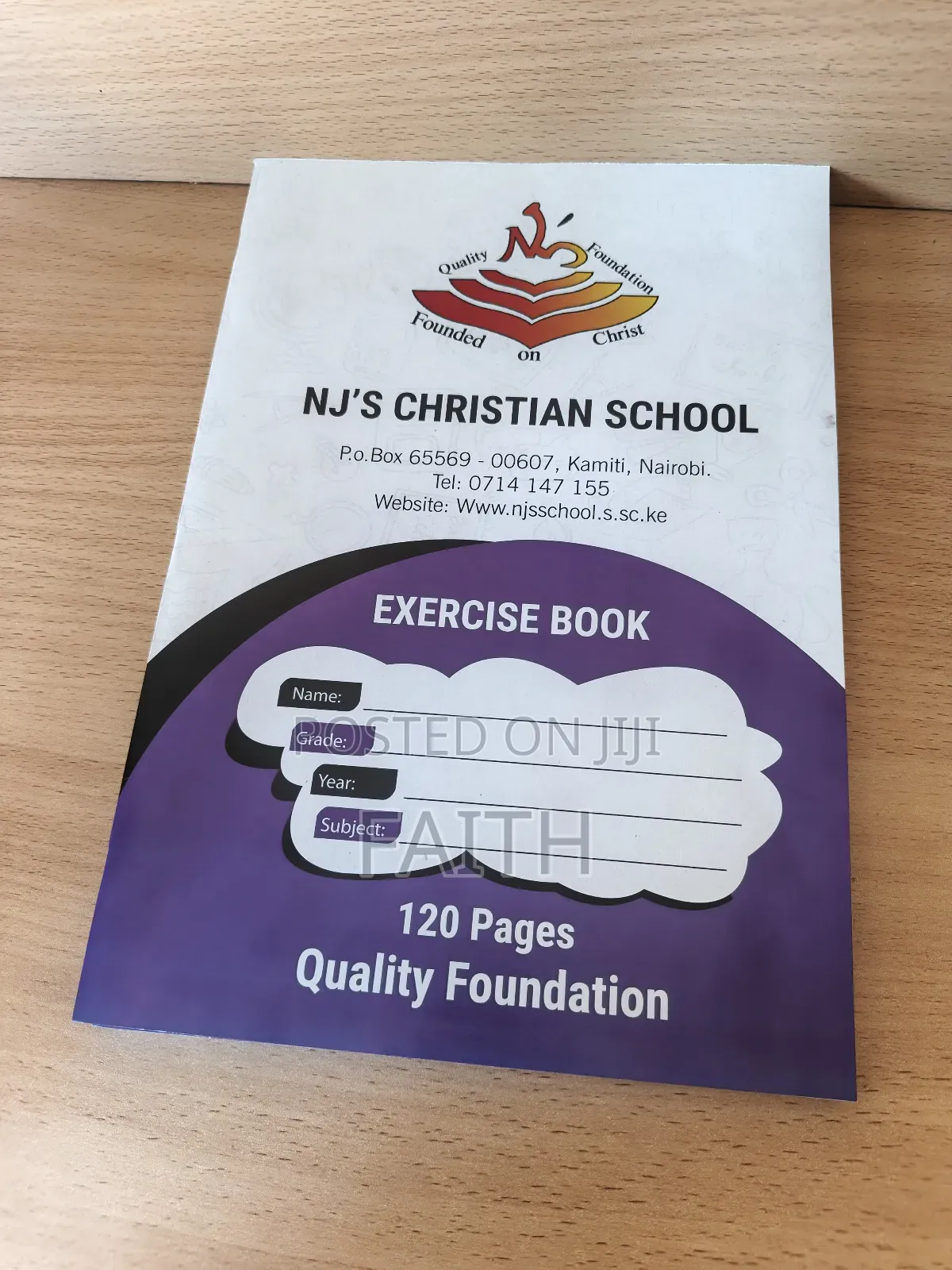 Exercise Books and Customized Books and All Stationeries for Schools.