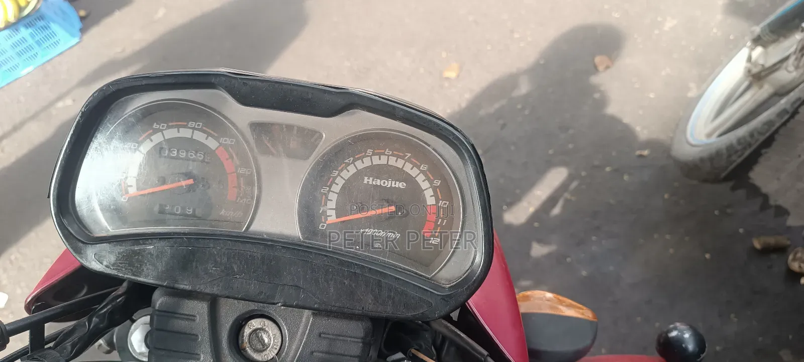 Haojue HJ150-6C 2021 Red
