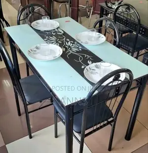 Executive White Dinning Table