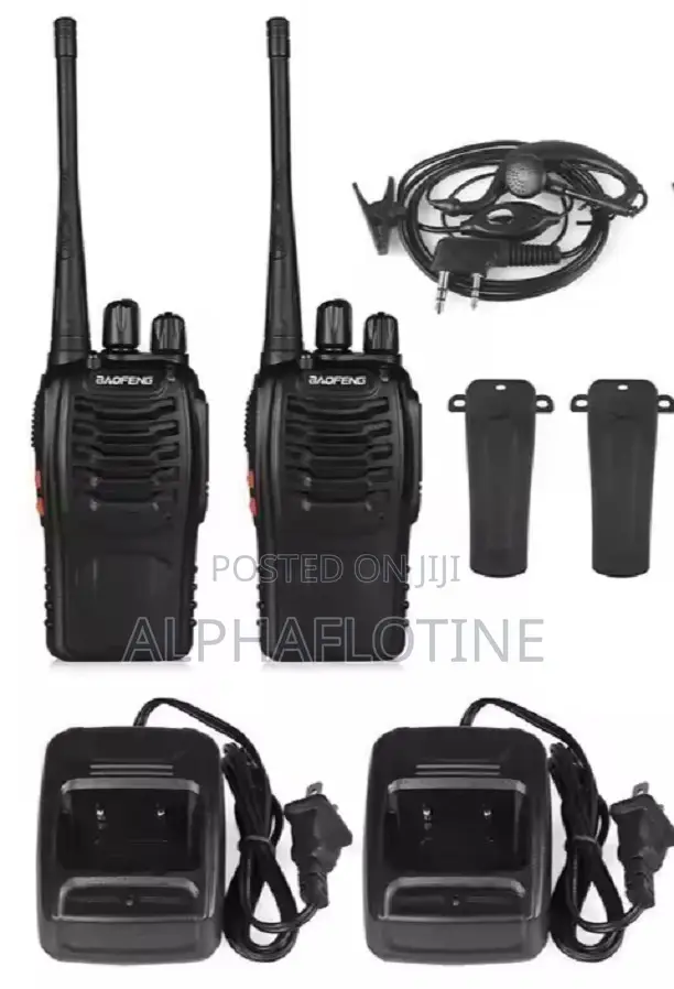 Baofeng Bf-888s With Two Earpiece