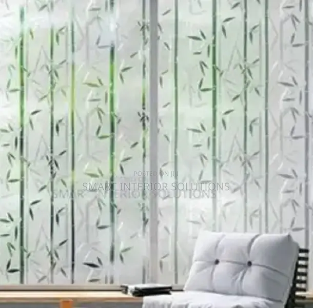 Floral Frosted Window Film