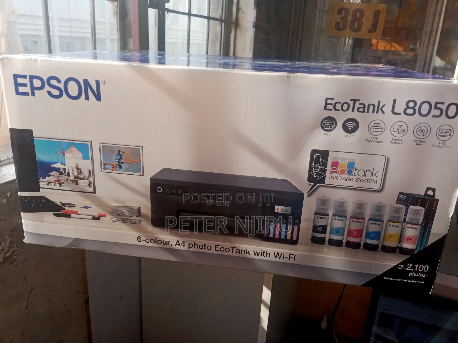 Epson Ecotank L8050 Ink Tank Photo Printer(Economical)
