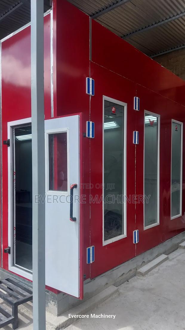 Commercial Diesel Heated Paint Spray Boothe Machine - main view