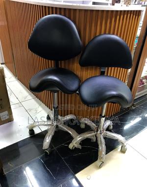 Spa Manicure Chair - Horse/Sandal Design On Wheels