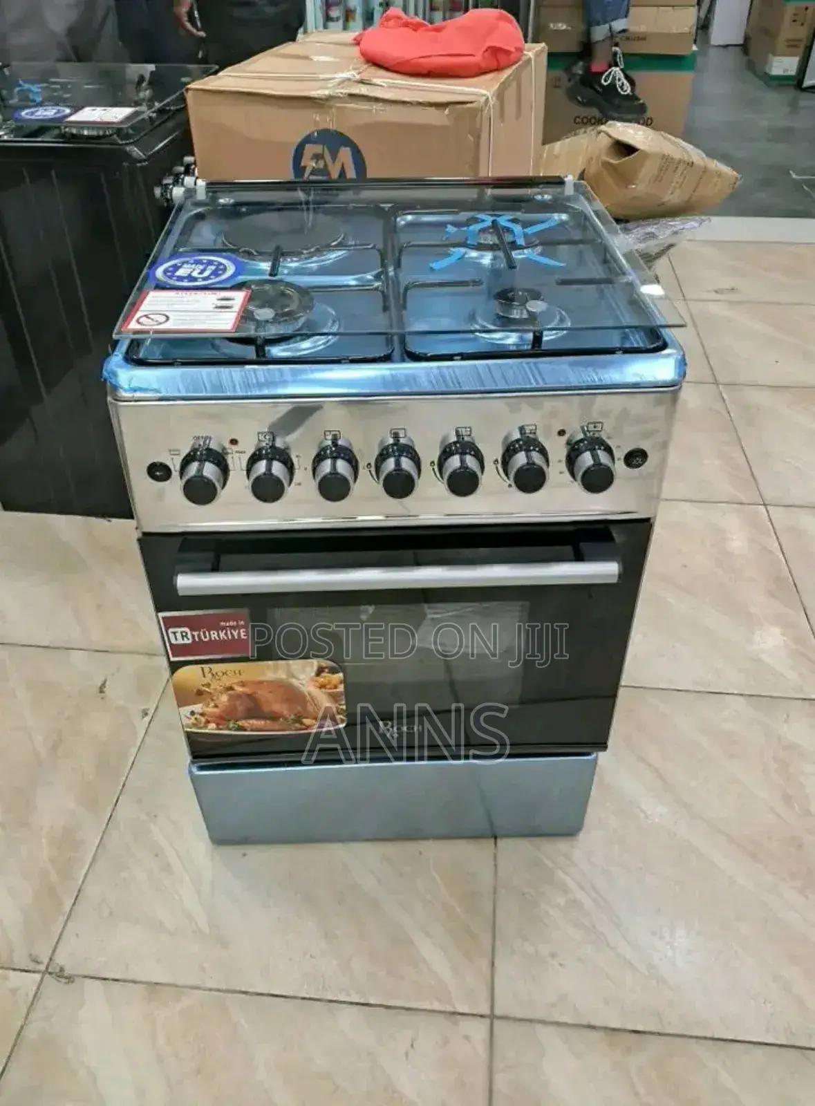 Auto -Ignition Roch 3+1 Standing Cooker