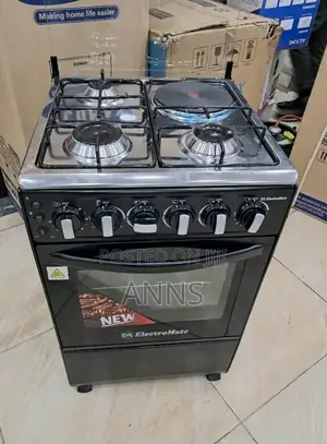 3+1 Electromate Standing Cooker With Electric Oven