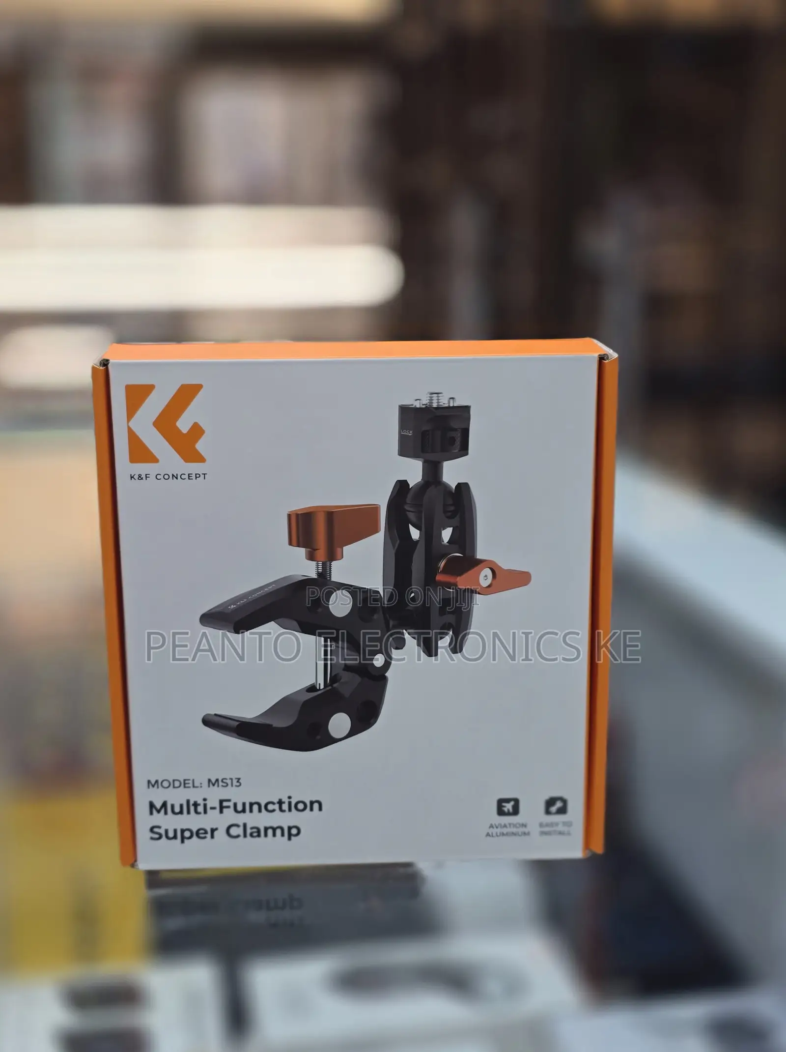 K F Concept Ms13 Multifunctional Super Clamp With Ball Head Magic Arm