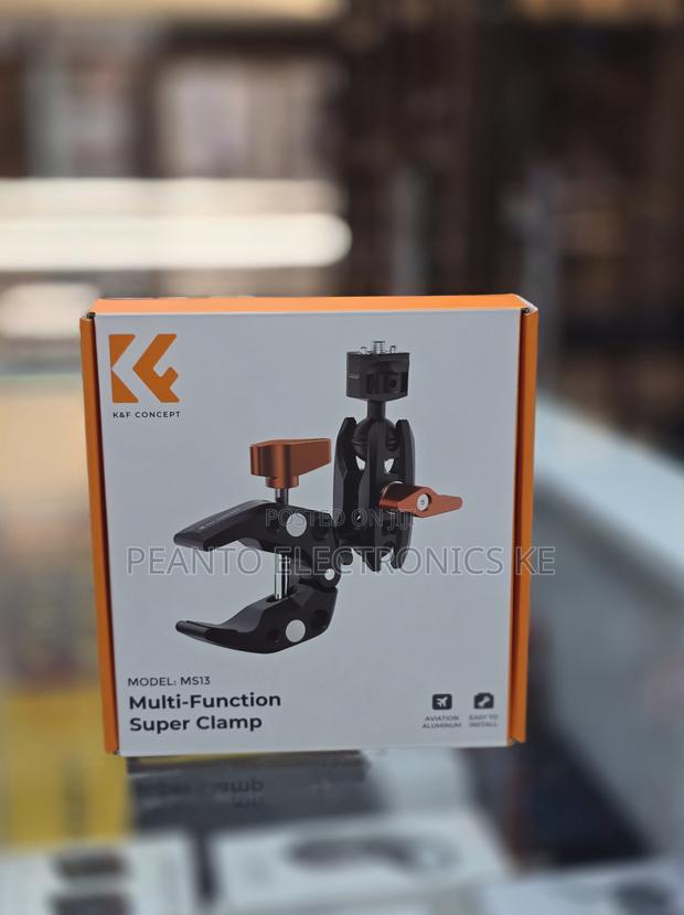 K F Concept Ms13 Multifunctional Super Clamp With Ball Head Magic Arm