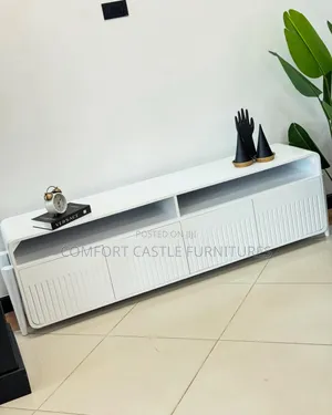 White Tv Stand Showcase