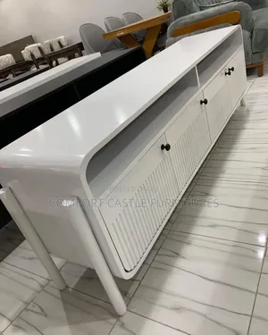 White Tv Stand Showcase