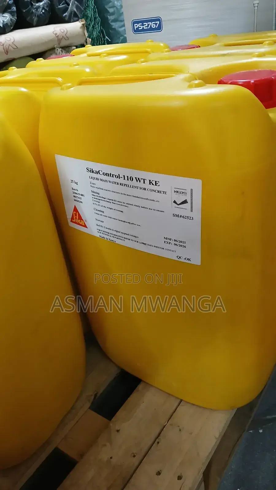 Sika Control–110 Wt Ke 25l